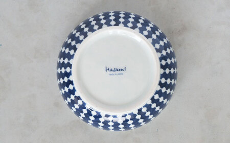 【波佐見焼】dye 旨味ボウル 皿 ストレート柄 2点セット【西海陶器】[OA387]