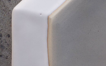 【波佐見焼】白釉 オクトゴナル 長皿 5枚セット【吉田健宗】[RB18]