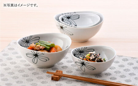 【波佐見焼】パキラ ボウル 大小4点セット【まるしん】[WD47]
