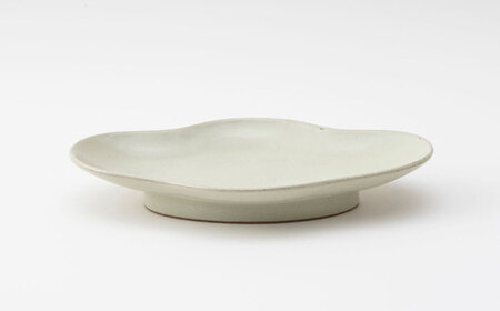 【波佐見焼】zen to 五十嵐可菜「餃子皿」 アイボリー 2点セット【中善】[YE23]