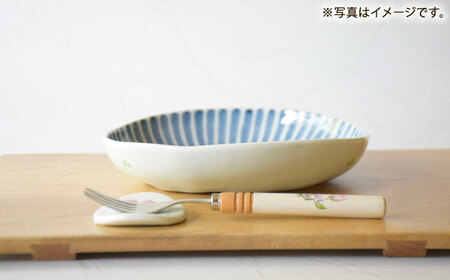 【波佐見焼】十草 三つ花 盛鉢【藍水】[GB54]