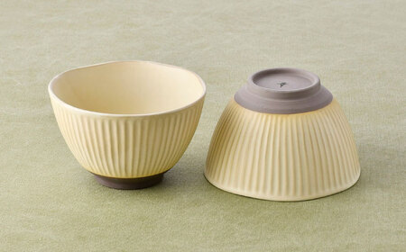 【波佐見焼】しのぎ 丼ぶり 4色セット【トーエー】[QC77]