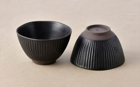 【波佐見焼】しのぎ 丼ぶり 4色セット【トーエー】[QC77]