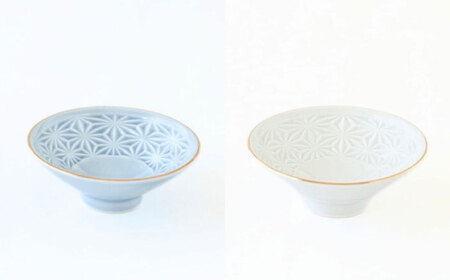 【大感謝祭対象】【波佐見焼】金角麻 平盃 4個セット 食器 皿【翔芳窯】[FE319]