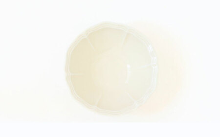 【波佐見焼】ombre de fleur ボウルS ミルキーホワイト 3個セット 食器 皿【翔芳窯】[FE382]