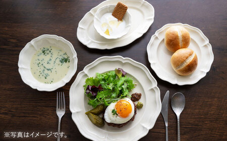 【波佐見焼】ombre de fleur 8点フルセット ミルキーホワイト 食器 皿【翔芳窯】[FE404]