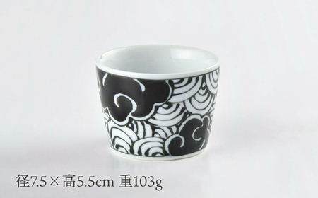 【波佐見焼】雲海 イケメン丼・ミニカップ 2点セット 食器【大新窯】[DC155]