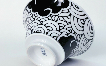 【波佐見焼】雲海 イケメン丼・ミニカップ 2点セット 食器【大新窯】[DC155]