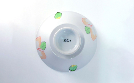 【波佐見焼】淡彩花 イケメン丼 丼ぶり 食器【大新窯】[DC158]