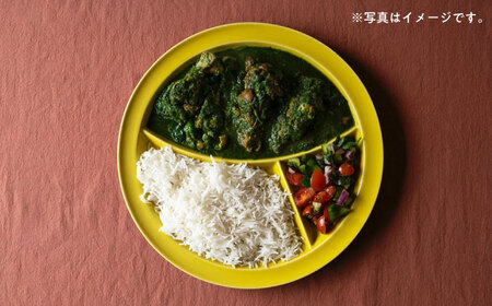 【波佐見焼】zen to ユザーン カレー皿 「仕切りが取れるカレー皿」yellow・blue ペアセット【中善】[YE44]