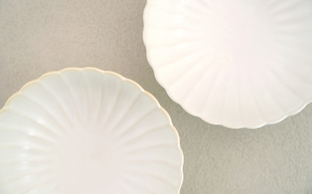 【波佐見焼】花しのぎ 小鉢 ペア 白【団陶器】[PB180]