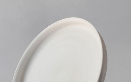 【波佐見焼】KINU 6寸皿 2点セット（艶なし）【studio wani】[MB82]