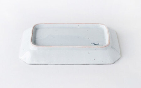 【波佐見焼】DINOSAUR　八角長角皿　2点セット【studio wani】[MB95]