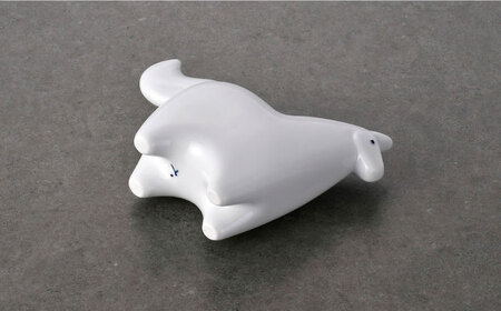 【波佐見焼】2026年 干支飾り 馬（大） 1点（白磁・つやあり）【アトリエやま】[RE28]