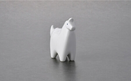 【波佐見焼】2026年 干支飾り 馬（小） 1点（白磁・つやあり）【アトリエやま】[RE29]