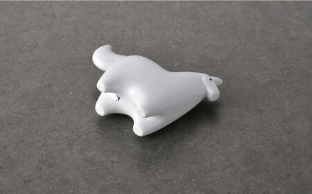 【波佐見焼】2026年 干支飾り 馬（小） 1点（白磁・つやあり）【アトリエやま】[RE29]