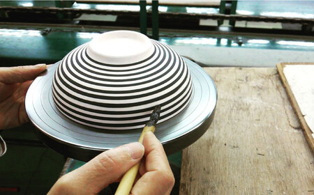 【大感謝祭対象】【波佐見焼】藍駒 丸小鉢 4点セット【和山】[WB175]