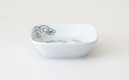【波佐見焼】Pebble Ceramic Studioコラボ Catナッツボウル 2枚【アイユー】[UA64]