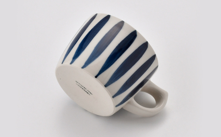 【波佐見焼】マグカップ 十草シリーズ 3個セット ローカップ【陶芸ゆたか】[VA150]