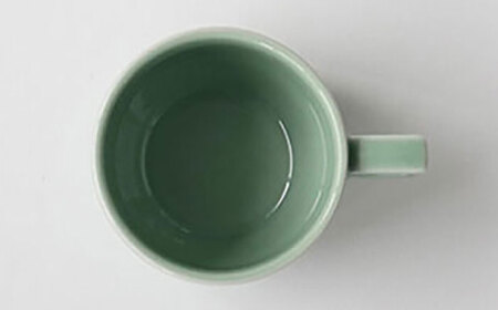 【波佐見焼 マルヒロ】HASAMI SEASON 01 ブロックマグペアセット（2点）ピーチ×アイスグリーン[EB198]