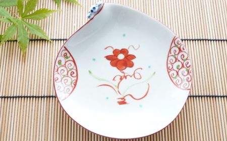 【波佐見焼】一閑人小皿 万歴渦・面取花唐草・藍唐草・蛸唐草 4枚セット【FOURGRACE】[UG17]