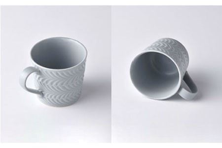 【波佐見焼】Rosemary マグカップ ・ プレート 4点セット（オリーブ・ライトグレー） スープマグ スープカップ 食器 食器 皿 【トーエー】 [QC19] 波佐見焼