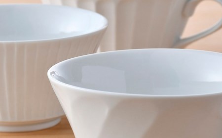 5個セット　【新品】スープカップ　マグ　カップ　波佐見焼　豆しぼり　渦丸紋