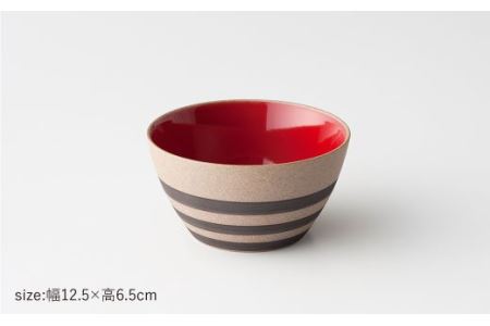 【波佐見焼】terraボーダー ボウル M 4個セット 食器 皿 【西山】【NISHIYAMAJAPAN】 [CB65]  波佐見焼