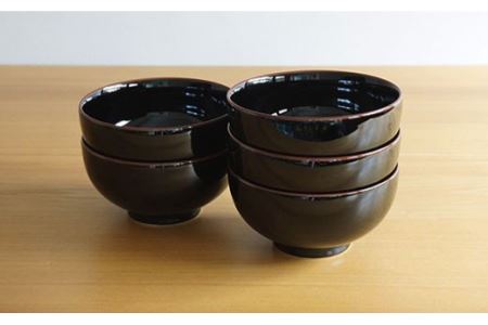 【白山陶器】【5人分の食器】丼とレンゲ10ピースセット 天目 どんぶり  食器 皿 【波佐見焼】 [TA62] 波佐見焼