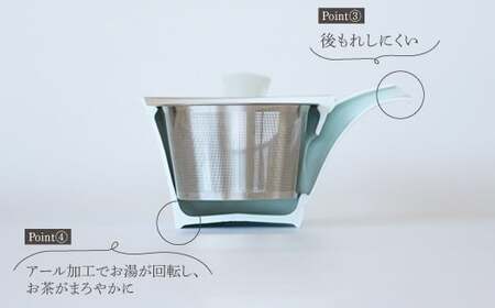 【波佐見焼】オリジナル 新型急須（中）【とう器ハウス】 [YB01] 