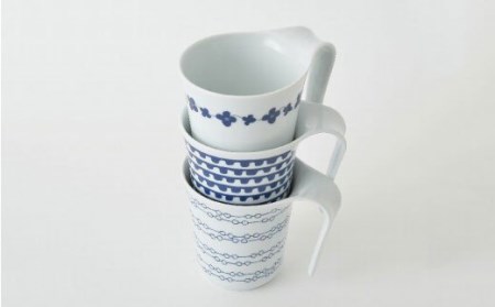 持って実感 驚きの持ちやすさ シュエット ユニバーサルマグカップ ５個セット 波佐見焼 福田陶器店 Pa06 長崎県波佐見町 ふるさと納税サイト ふるなび