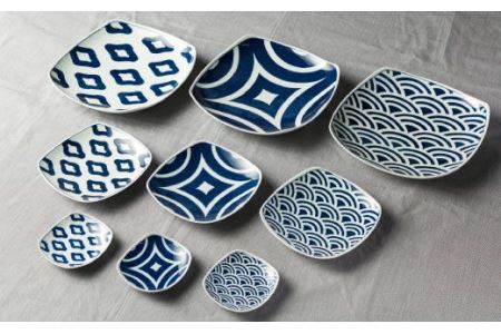 【波佐見焼】古典紋様3柄27点セット 食器 皿 【西海陶器】 [OA120]
