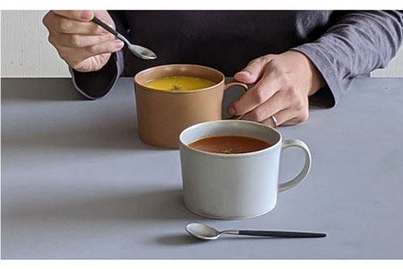 【波佐見焼】DAILY MAT シリーズ スープカップ マグカップ 4色セット 食器 皿 【永峰製磁】【eiho】 [RA60] 波佐見焼