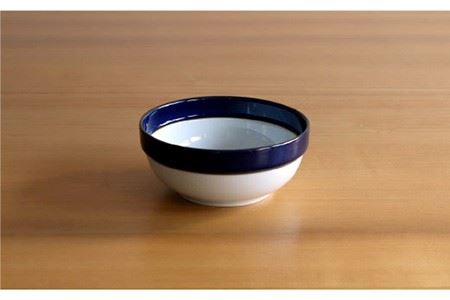 【白山陶器】【ロングライフデザイン】マルティブルー 5号ボール 5枚セット 食器 皿 【波佐見焼】 [TA103]