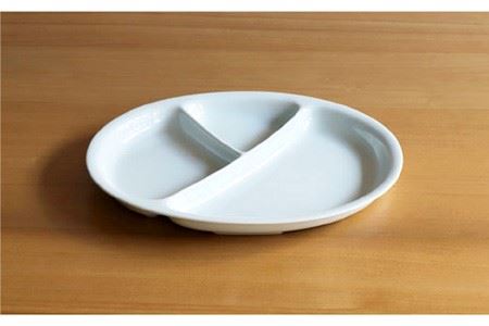 【白山陶器】【仕切り皿】Yトレイ(大) 白磁 2枚セット 食器 皿 【波佐見焼】 [TA96] 波佐見焼