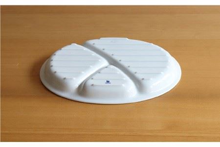 【白山陶器】【仕切り皿】Yトレイ(大) 白磁 2枚セット 食器 皿 【波佐見焼】 [TA96] 波佐見焼