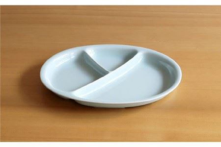 【白山陶器】【仕切り皿】Yトレイ(大) ミント 2枚セット 食器 皿 【波佐見焼】 [TA97] 波佐見焼