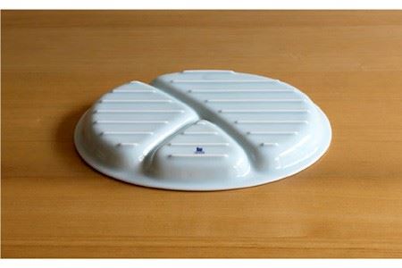 【白山陶器】【仕切り皿】Yトレイ(大) ミント 2枚セット 食器 皿 【波佐見焼】 [TA97] 波佐見焼