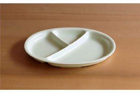 【白山陶器】【仕切り皿】Yトレイ(大) ライム 2枚セット 食器 皿 【波佐見焼】 [TA98] 波佐見焼