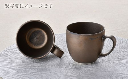 【波佐見焼】ブロンズゴールド マグカップ セット 食器 皿 【長十郎窯】 [AE19] 波佐見焼