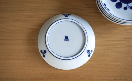 【白山陶器】【BLOOM】ブルーム プレート (SS) 小皿 ブーケ 5枚セット 食器 皿 【波佐見焼】 [TA16] 波佐見焼