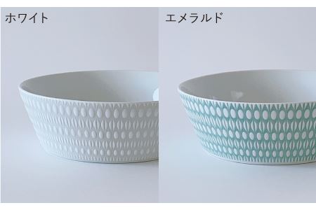 波佐見焼】センティアラポール 浅型 ボウル 5色セット 食器 皿 【西山