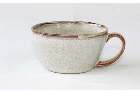 【波佐見焼】ドレイン ペア スープカップ (青・白) 食器 皿 【石丸陶芸】 [LB74]  波佐見焼