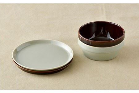 【波佐見焼】オリジナルセットアップ商品 プレート ボウル 食器 皿 【マルヒロ/福田陶器店】 [NB81] 波佐見焼