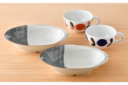 【波佐見焼】オリジナルセットアップ商品 ボウル スープカップ 食器 皿 【陶もと/堀江陶器】 [NB85] 波佐見焼