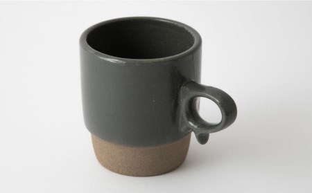 【波佐見焼】KIRITORU IRON マグカップ （グレー×ボルドー）セット  食器 皿 【アイユー】 [UA26]  波佐見焼