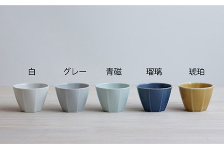 【波佐見焼】八角 フリーカップS 5個セット そばちょこ 食器 皿 【和山】 [WB121]  波佐見焼