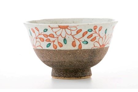 【波佐見焼】半菊唐草 どんぶり 食器 皿 【洸彩窯】 [EE22]  波佐見焼