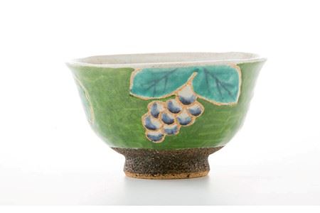 【波佐見焼】色絵ぶどう どんぶり 食器 皿 【洸彩窯】 [EE23]  波佐見焼