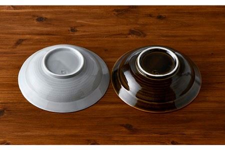 【波佐見焼】WAVE 盛鉢 2色セット 食器 皿 【一真窯】 [BB54]  波佐見焼